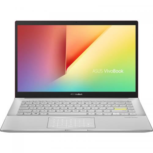 Laptop ASUS VivoBook S14 M433IA-EB203, AMD Ryzen 5 4500U, 14inch, RAM 8GB, SSD 512GB, AMD Radeon Graphics, No OS, Resolute Red