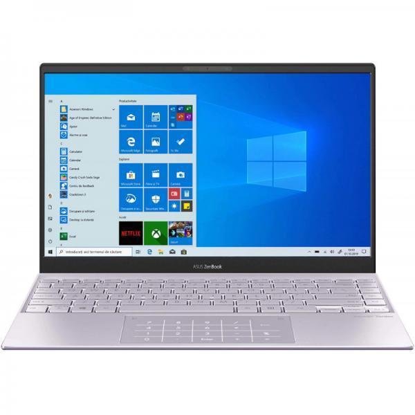 Laptop ASUS ZenBook 13 OLED UX325EA-KG348T, Intel Core i7-1165G7, 13.3inch OLED, RAM 16GB, SSD 512GB, Intel Iris Xe Graphics, Windows 10, Lilac Mist