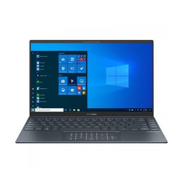 Laptop ASUS Zenbook 14 UM425QA-KI011T, AMD Ryzen 7 5800H, 14inch, RAM 16GB, SSD 1TB, AMD Radeon Vega 7 Graphics, Windows 10, Pine Grey