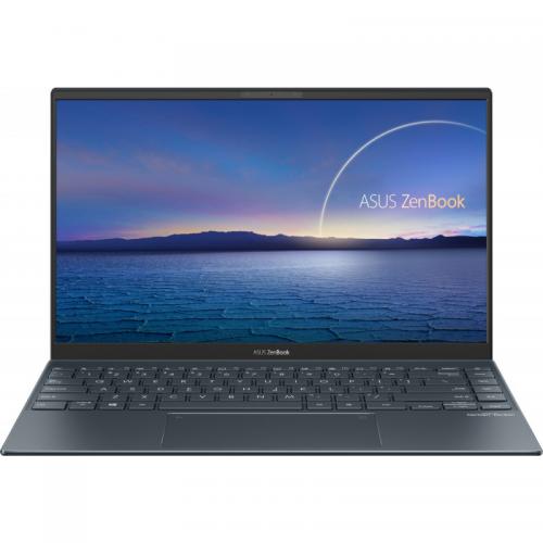 Laptop ASUS ZenBook 14 UX425EA-BM174, Intel Core i7-1165G7, 14inch, RAM 16GB, SSD 512GB, Intel Iris Xe Graphics, No OS, Pine Grey