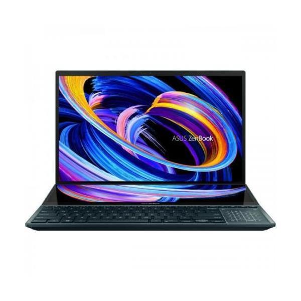 Laptop ASUS ZenBook Pro Duo OLED UX582LR-H2017R, Intel Core i7-10870H, 15.6inch UHD OLED Touch, RAM 32GB, SSD 1TB, nVidia GeForce RTX 3070 8GB, Windows 10 Pro, Celestial Blue