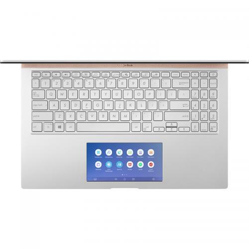 Laptop ASUS ZenBook 15 UX534FAC-AA041T, Intel Core i7-10510U, 15.6inch, RAM 8GB, SSD 512GB, Intel UHD Graphics 620, Windows 10, Silver